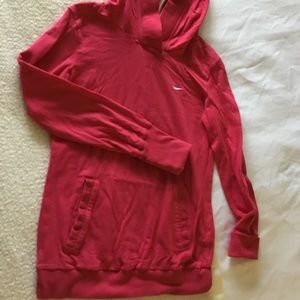 Nike hoodie in a T-shirt fabric